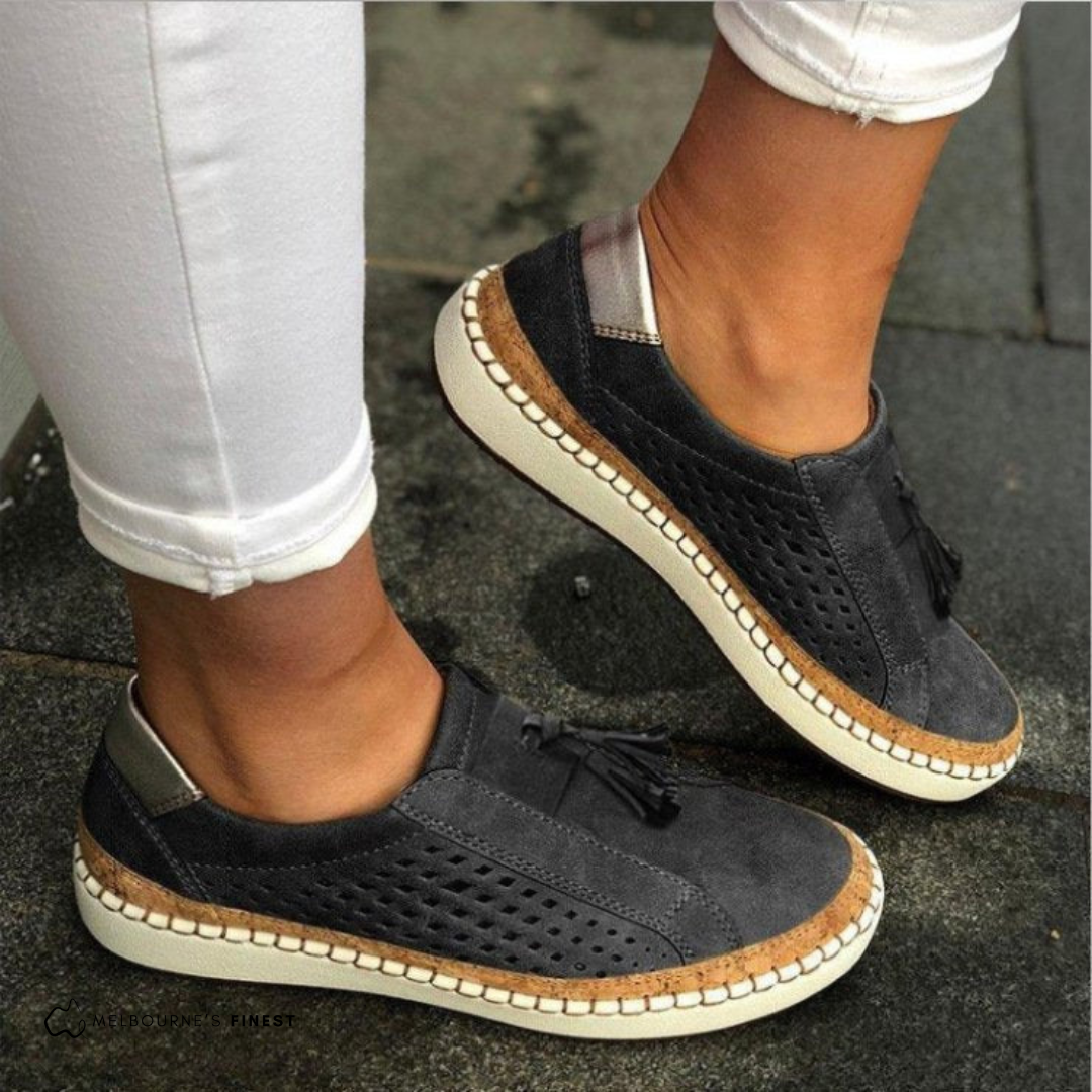 Zapatillas mujer Emma sin cordones para uso diario