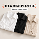 Camisa femenina oversize de caída fluida