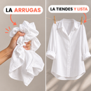 Camisa femenina oversize de caída fluida