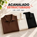 Pack de 3 poleras polo acanaladas para hombre