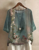 Top de mujer de estilo boho y corte relajado