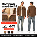 [2ª Unidad -50%] Chaqueta Trucker Denver en Tejido Resistente con Forro Cálido
