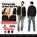 [2ª Unidad -50%] Chaqueta Trucker Denver en Tejido Resistente con Forro Cálido