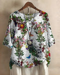 Top de mujer de estilo boho y corte relajado
