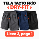 Pack de 3 bermudas masculinas de tacto fresco