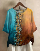 Top de mujer de estilo boho y corte relajado