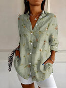Blusa de mujer de estilo vintage en varios diseños