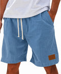 Shorts casuales de hombre con cintura flexible
