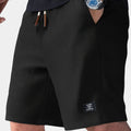 Shorts estructurados de hombre con cintura elástica