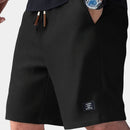 Shorts estructurados de hombre con cintura elástica