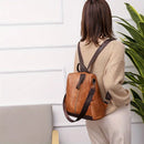 Mochila antirrobo vegana para mujer | Mochila urbana antirrobo