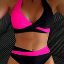 Bikini De Dos Piezas Con Amarre Al Cuello