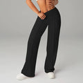 Pantalón ancho de mujer de tiro alto