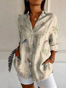 Blusa de mujer de estilo vintage en varios diseños