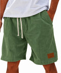 Shorts casuales de hombre con cintura flexible
