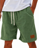 Shorts casuales de hombre con cintura flexible