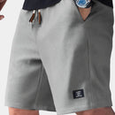 Shorts estructurados de hombre con cintura elástica