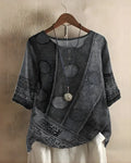 Top de mujer de estilo boho y corte relajado