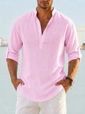 Camisa casual de hombre de corte holgado