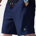 Shorts estructurados de hombre con cintura elástica