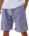 Shorts casuales de hombre con cintura flexible
