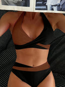 Bikini De Dos Piezas Con Amarre Al Cuello