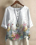 Top de mujer de estilo boho y corte relajado