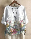 Top de mujer de estilo boho y corte relajado