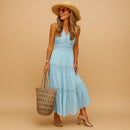 Vestido boho de verano para mujer de corte fluido
