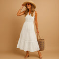 Vestido boho de verano para mujer de corte fluido