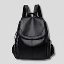 Mochila de mujer de PU con cremallera oculta