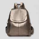Mochila de mujer de PU con cremallera oculta