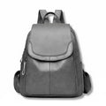 Mochila de mujer de PU con cremallera oculta