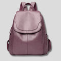 Mochila de mujer de PU con cremallera oculta
