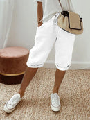 Shorts de mujer con bolsillos amplios