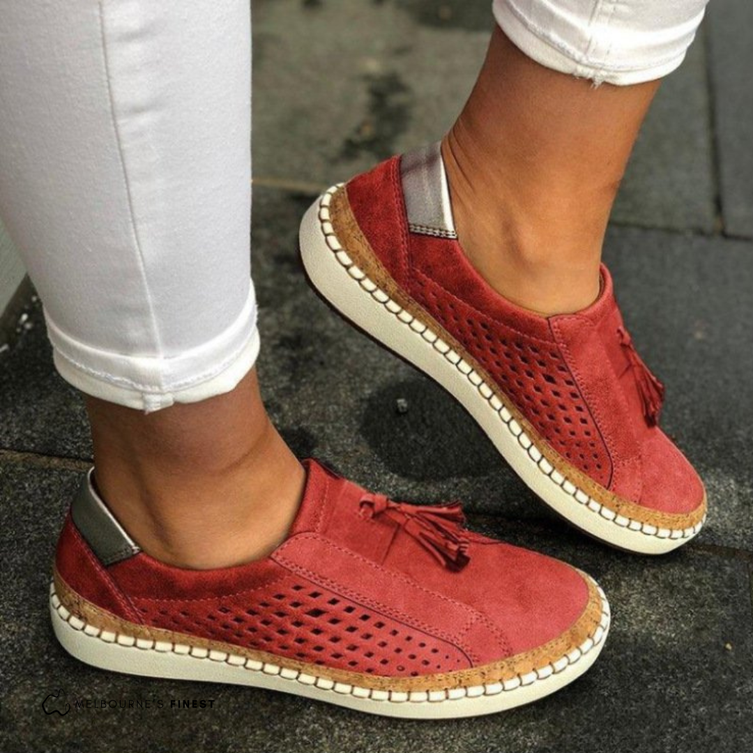 Zapatillas mujer Emma sin cordones para uso diario