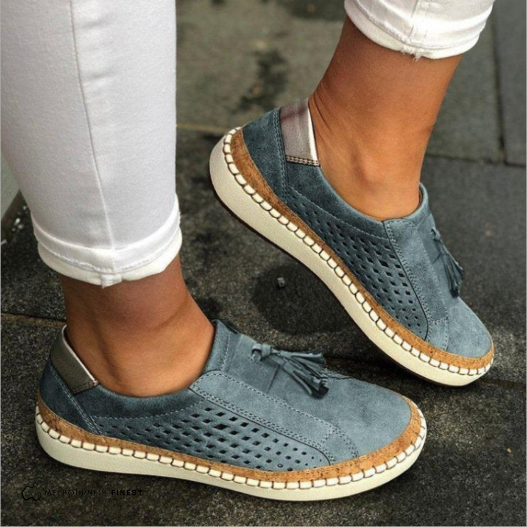 Zapatillas mujer Emma sin cordones para uso diario