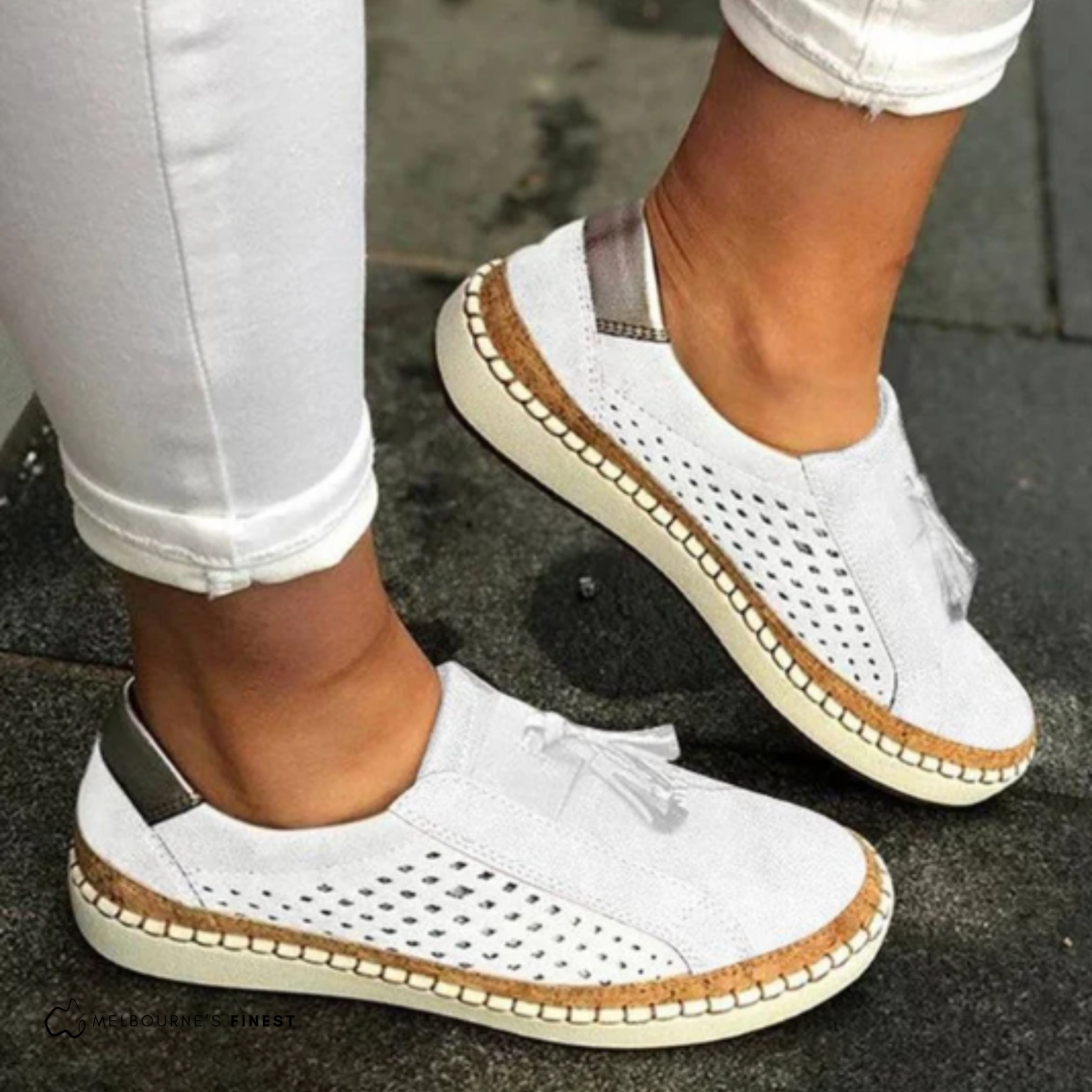 Zapatillas mujer Emma sin cordones para uso diario