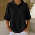 Polo deportivo de mujer de tejido piqué con textura