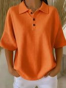 Polo deportivo de mujer de tejido piqué con textura