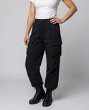 Pantalón cargo Aria de corte amplio para mujer - parte inferior del cuerpo