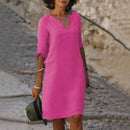 Vestido de verano para mujer de corte relajado