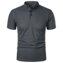 Polo de hombre con cuello alto en varios colores