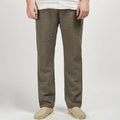Pantalón de lino de hombre de pierna recta y corte relajado