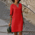 Vestido de verano para mujer de corte relajado