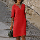 Vestido de verano para mujer de corte relajado
