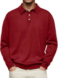 Polo de hombre de manga larga en varios colores