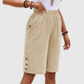 Shorts de mujer con cintura elástica
