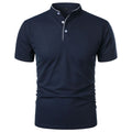 Polo de hombre con cuello alto en varios colores