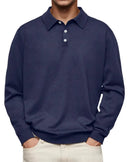 Polo de hombre de manga larga en varios colores